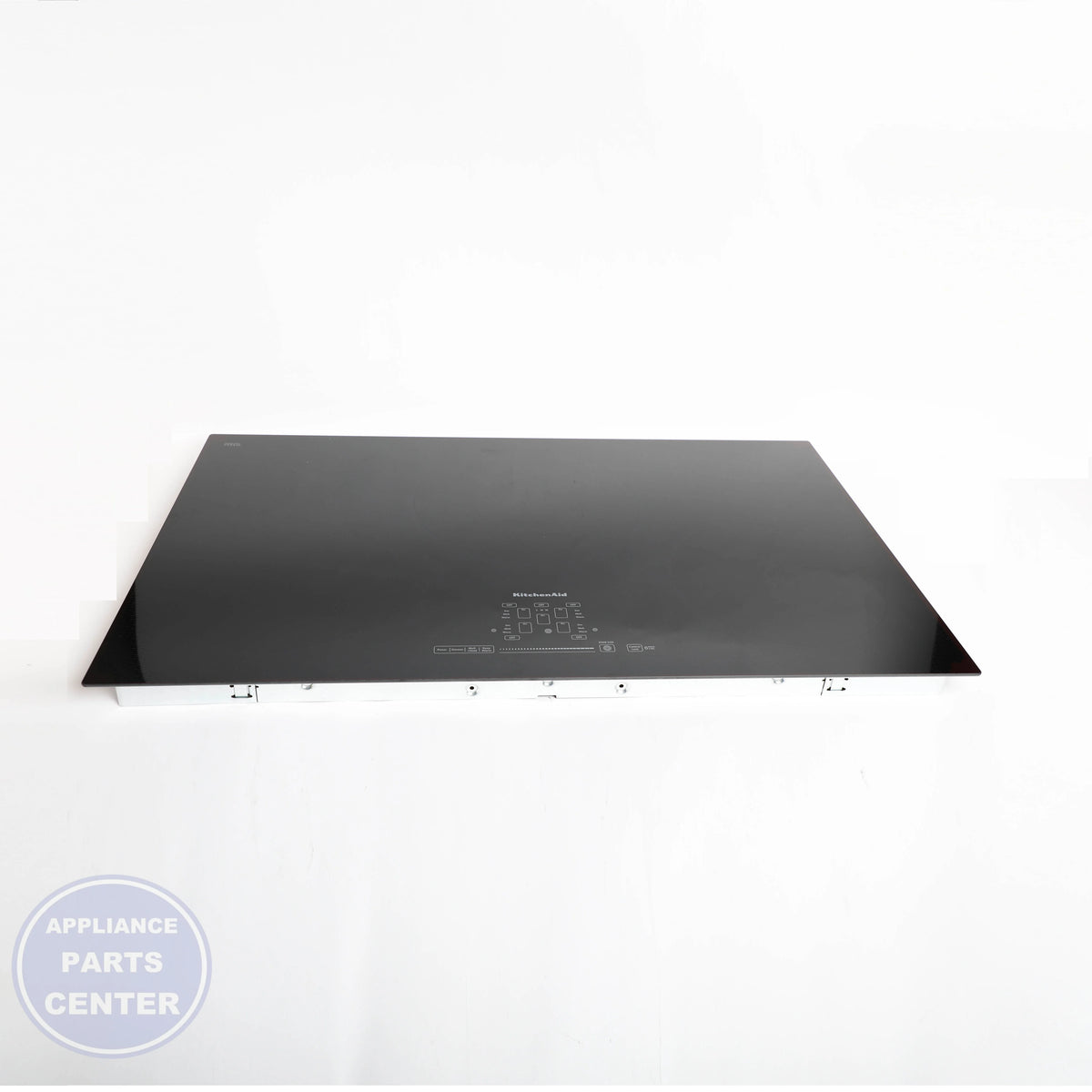GLASS ASSY-KECC667BSS W10566716 - Side view with specific measurements