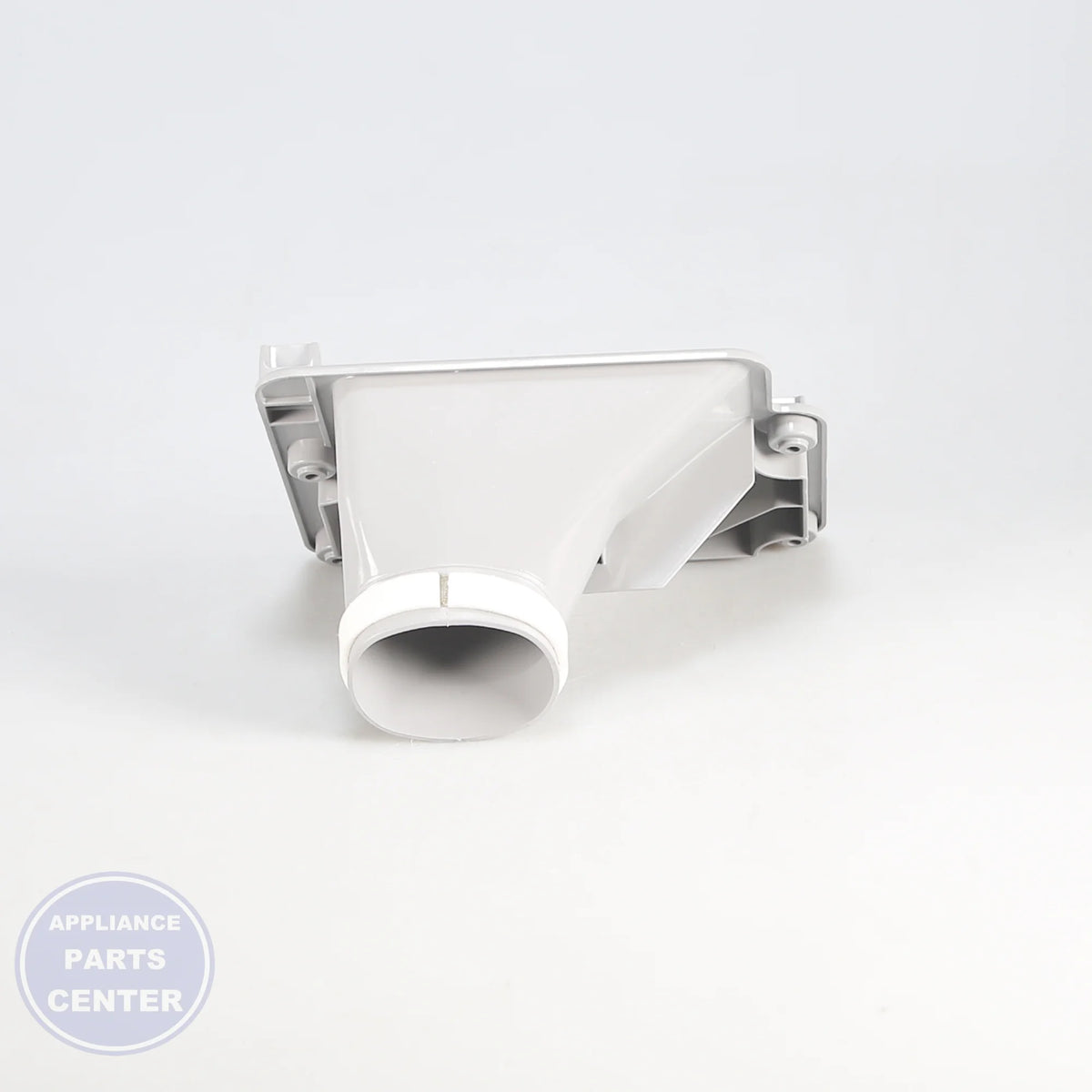 ICE CHUTE MTG PLATE ASSY W10572235 - Side view with 20 lbs ice support specification