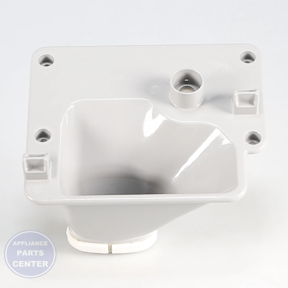 WPL ICE CHUTE MTG PLATE ASSY W10572235 - Main view showing ice dispensing compatibility for WPL models