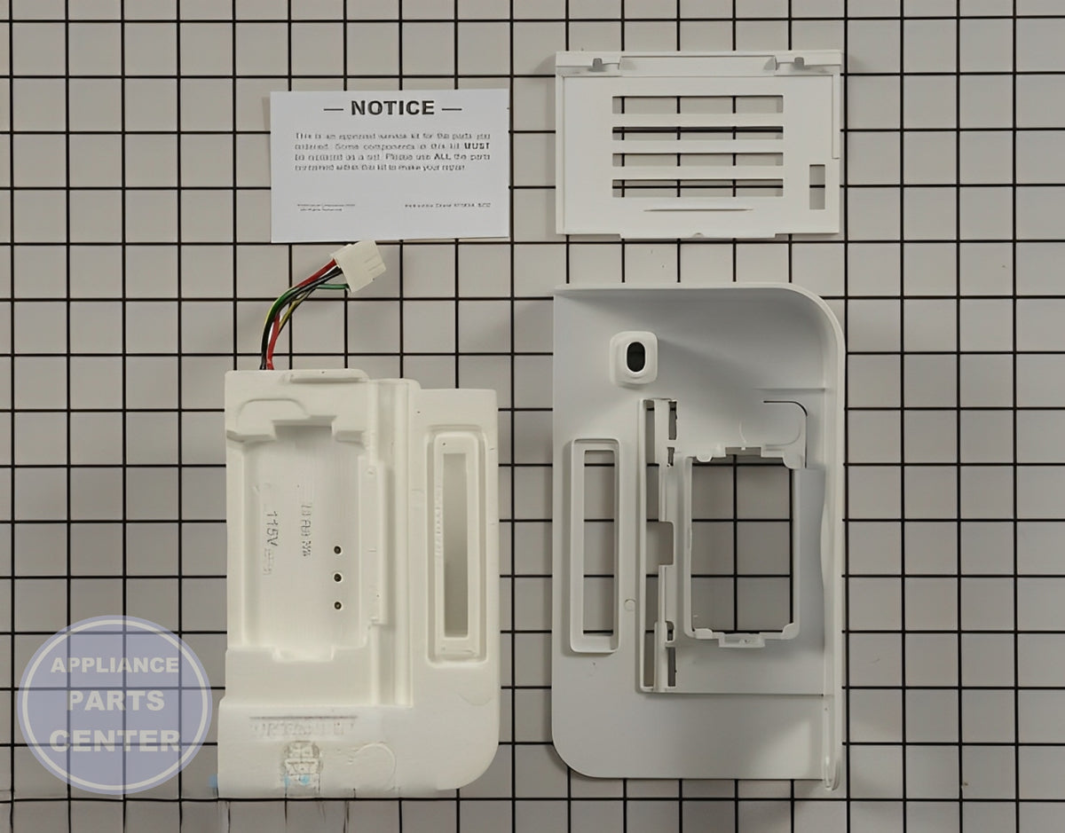 WHIRLPOOL REFRIGERATOR DIFFUSER W10572852 - Detailed view of thermostat details