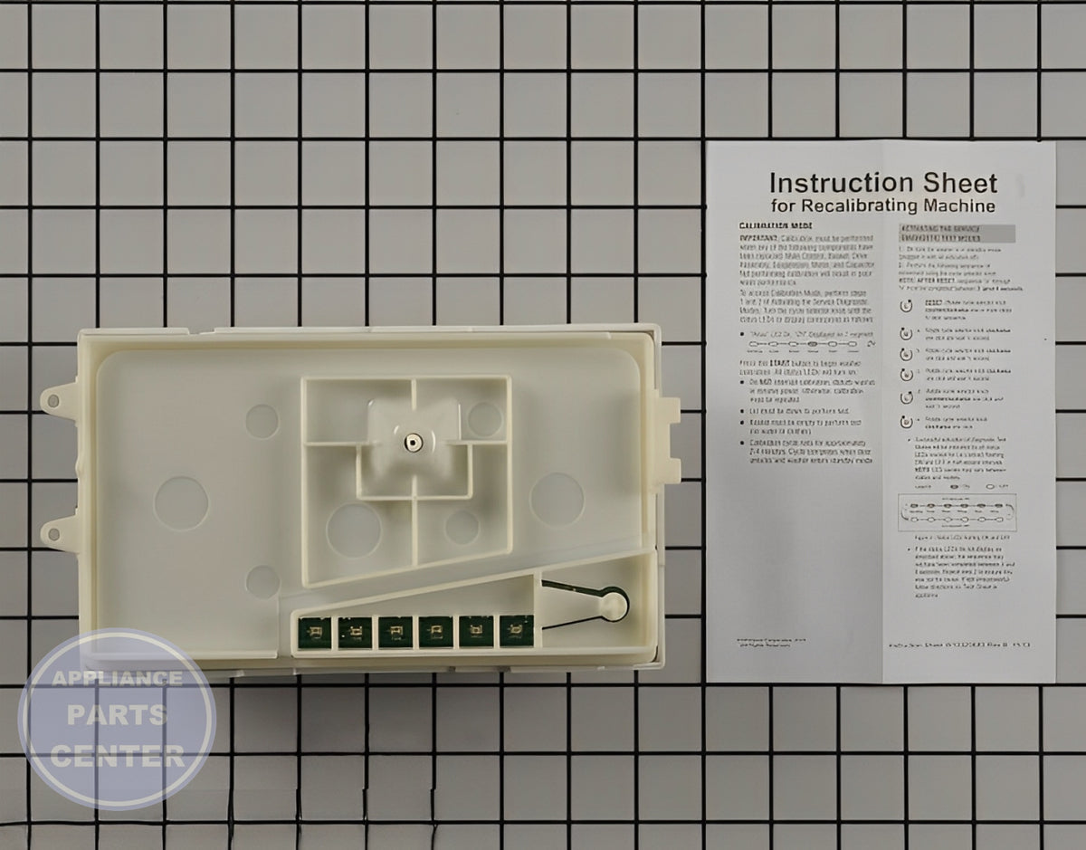 Whirlpool Control Board W10581897 - Main view showing circuit components for Whirlpool Duet models