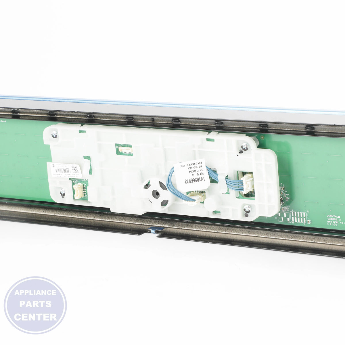 PANL-CNTRL W10588729 - Detailed view of touchpad technical details