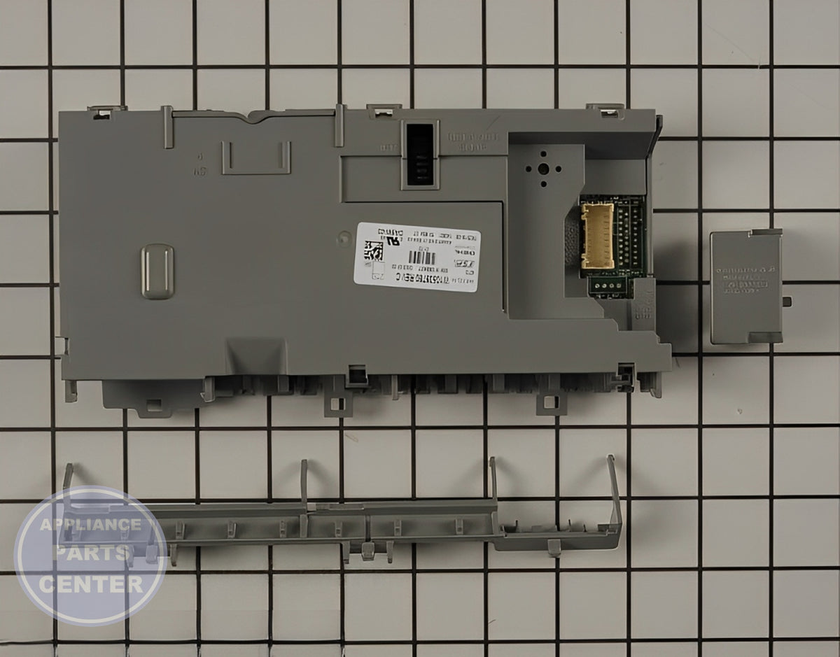 Main Control Board W10597041 - Detailed view of timer and circuitry