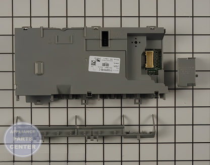 Main Control Board W10597041 - Detailed view of timer and circuitry