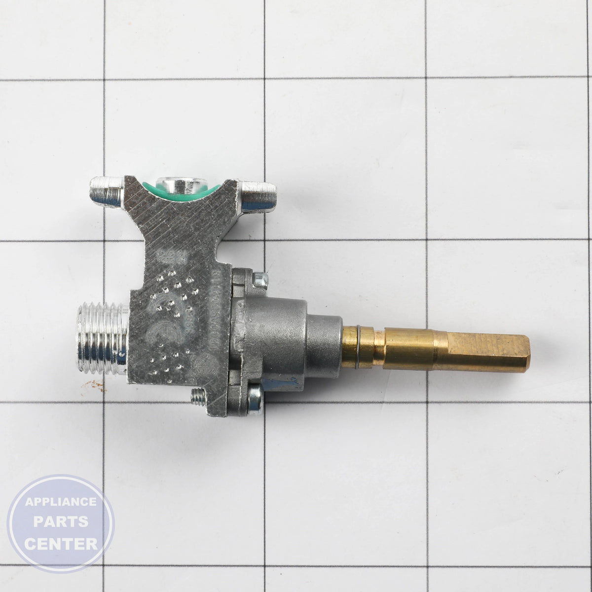 WPL VALVE-GAS W10597157 - Installation in specific model showcasing key mounting points
