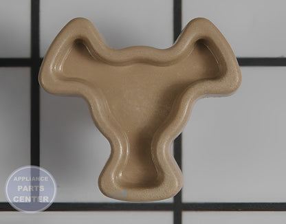 Jenn Air KitchenAid Glass Tray Drive Coupling W10605644 - Main view showing smooth rotation for Jenn Air JMC2430DP