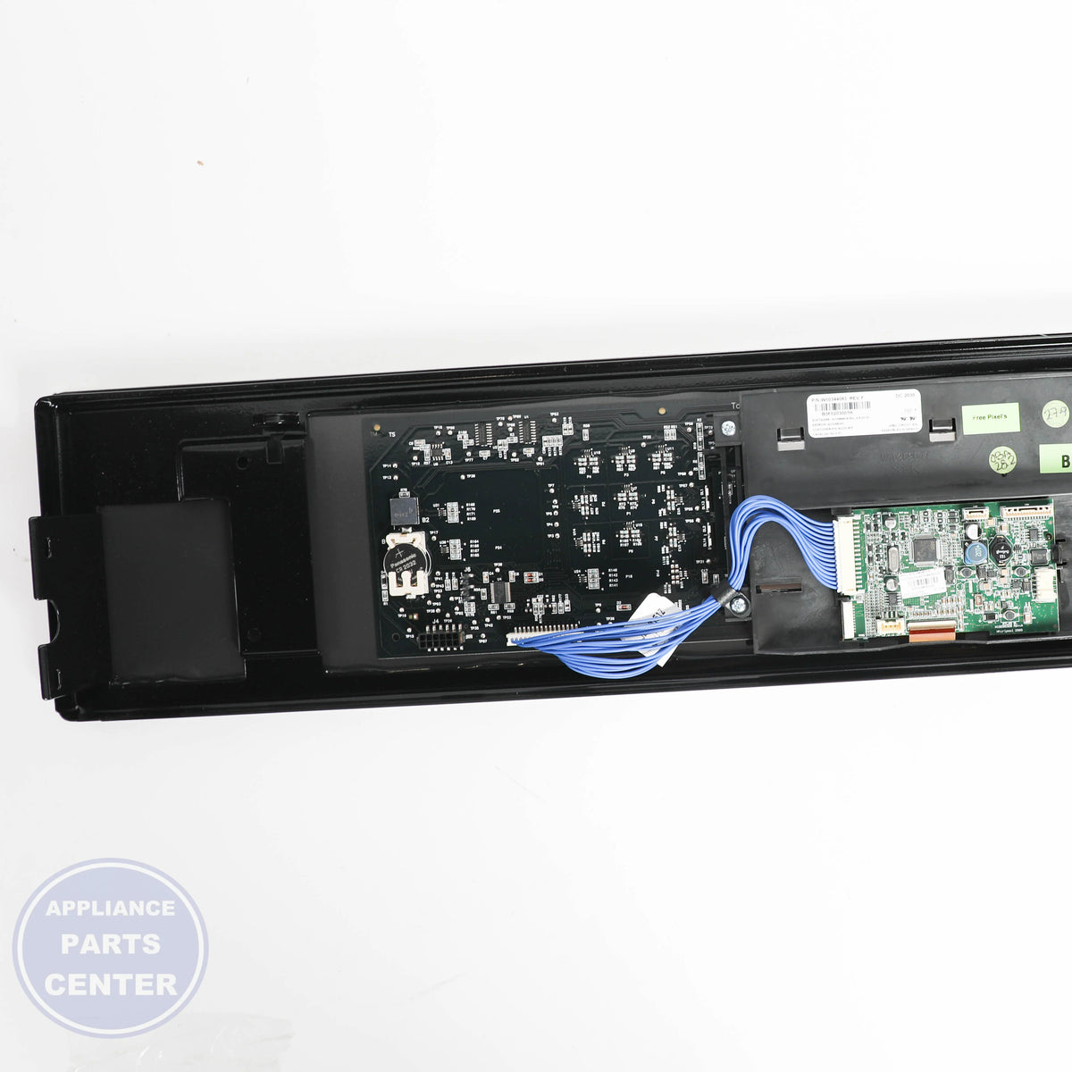 WPL PANL-CNTRL W10617330 - Installation in specific model showing key mounting points
