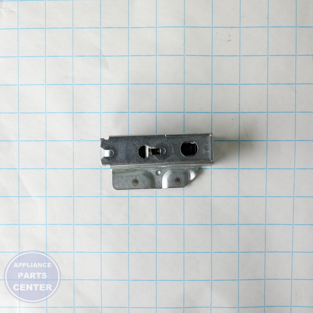 WPL HINGE-DOOR W10622809 - Installation in specific model showing alignment points