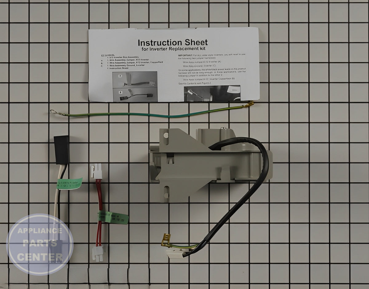 WHIRLPOOL REFRIGERATOR INVERTER CONTROL BOX W10629033 - Side view with precise measurements