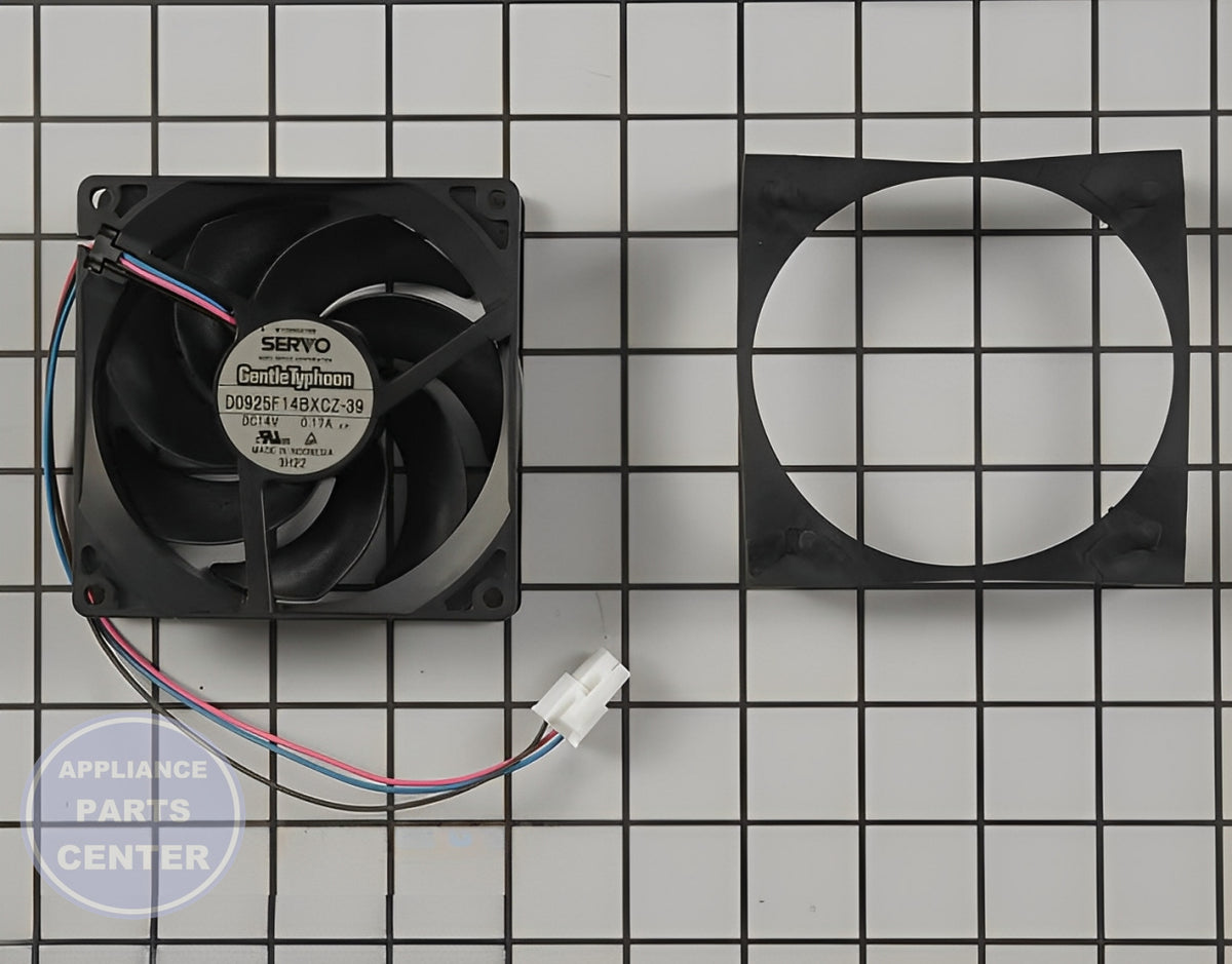 WHIRLPOOL EVAPORATOR FAN MOTOR W10633627 - Main view showing efficient cooling for W10395278