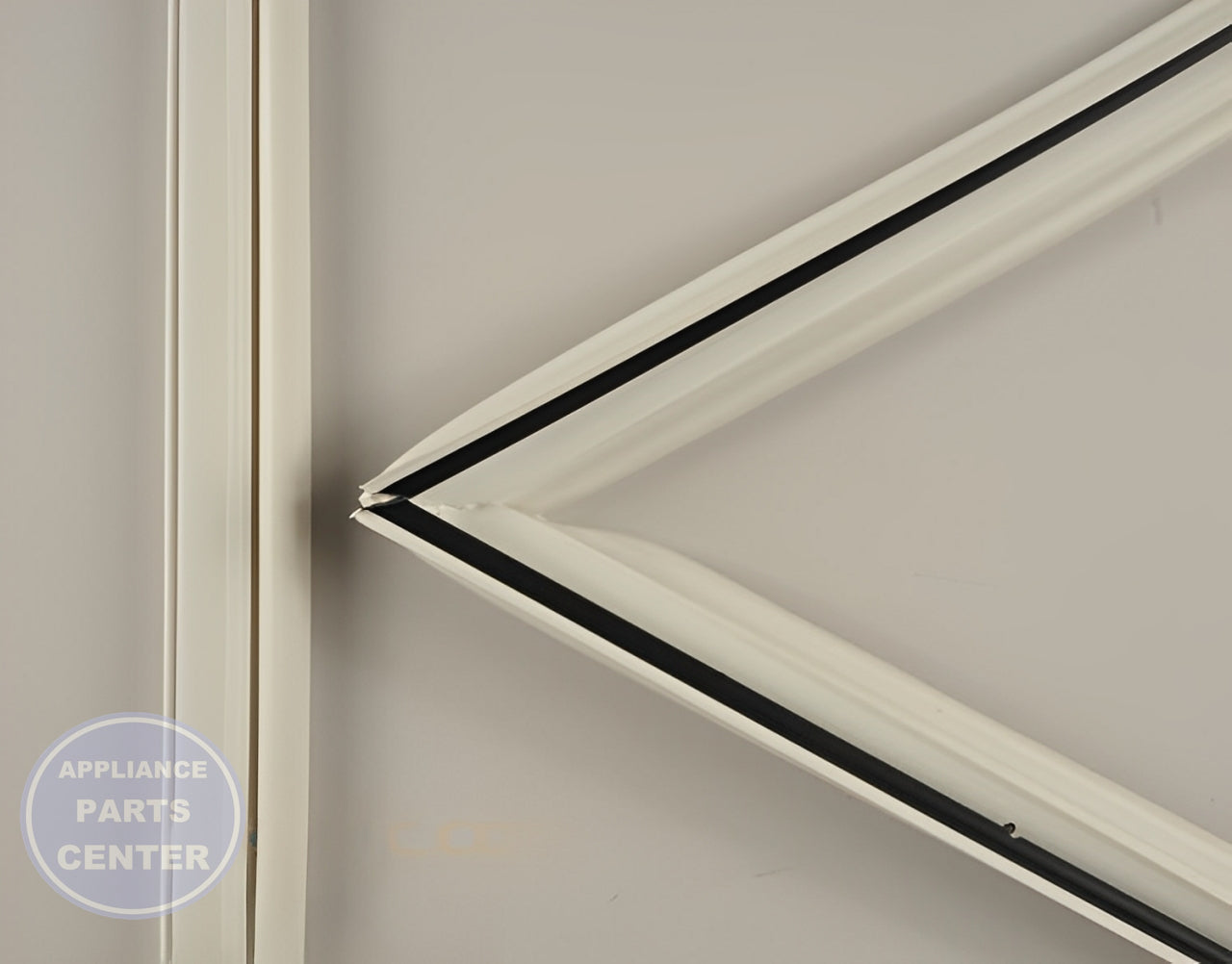 WHIRLPOOL REFRIGERATOR DOOR GASKET W10638486 - Main view showing tight seal for WHIRLPOOL WPL models