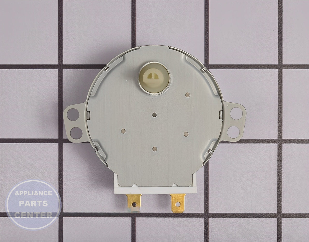 Whirlpool Microwave Oven Turntable Motor W10642989 - Main view showing smooth rotation for various Whirlpool models