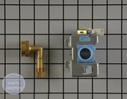 WHIRLPOOL WATER INLET VALVE W10648041 - Main view showing efficient water flow for WPL Dishwasher models