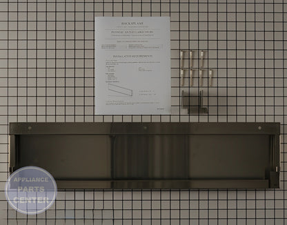 BACKSPLASH W10655450 - Detailed view of durable material