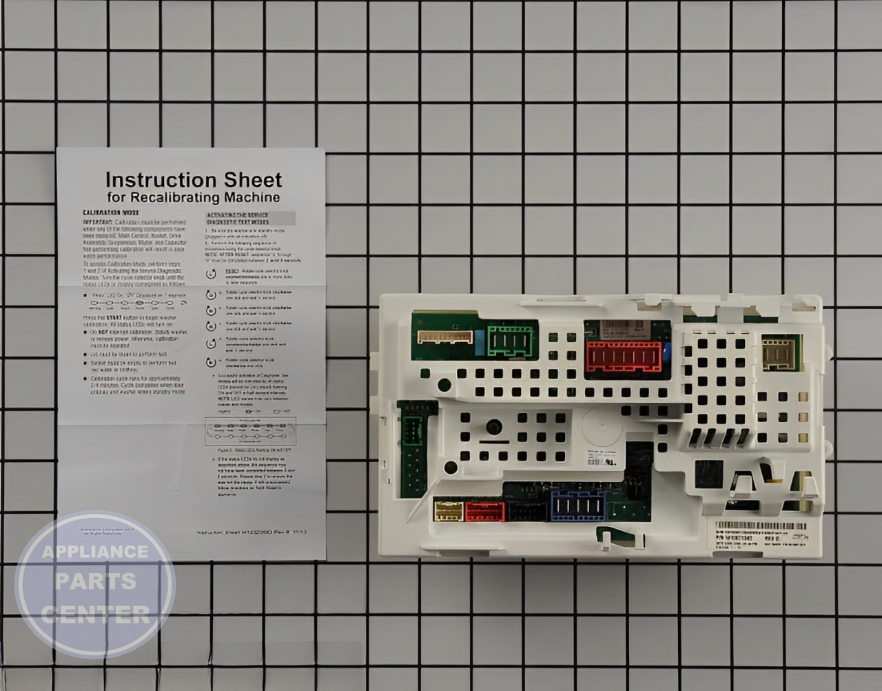 Maytag Control Board W10671342 - Main view showing precise circuit control for MHW3505FW