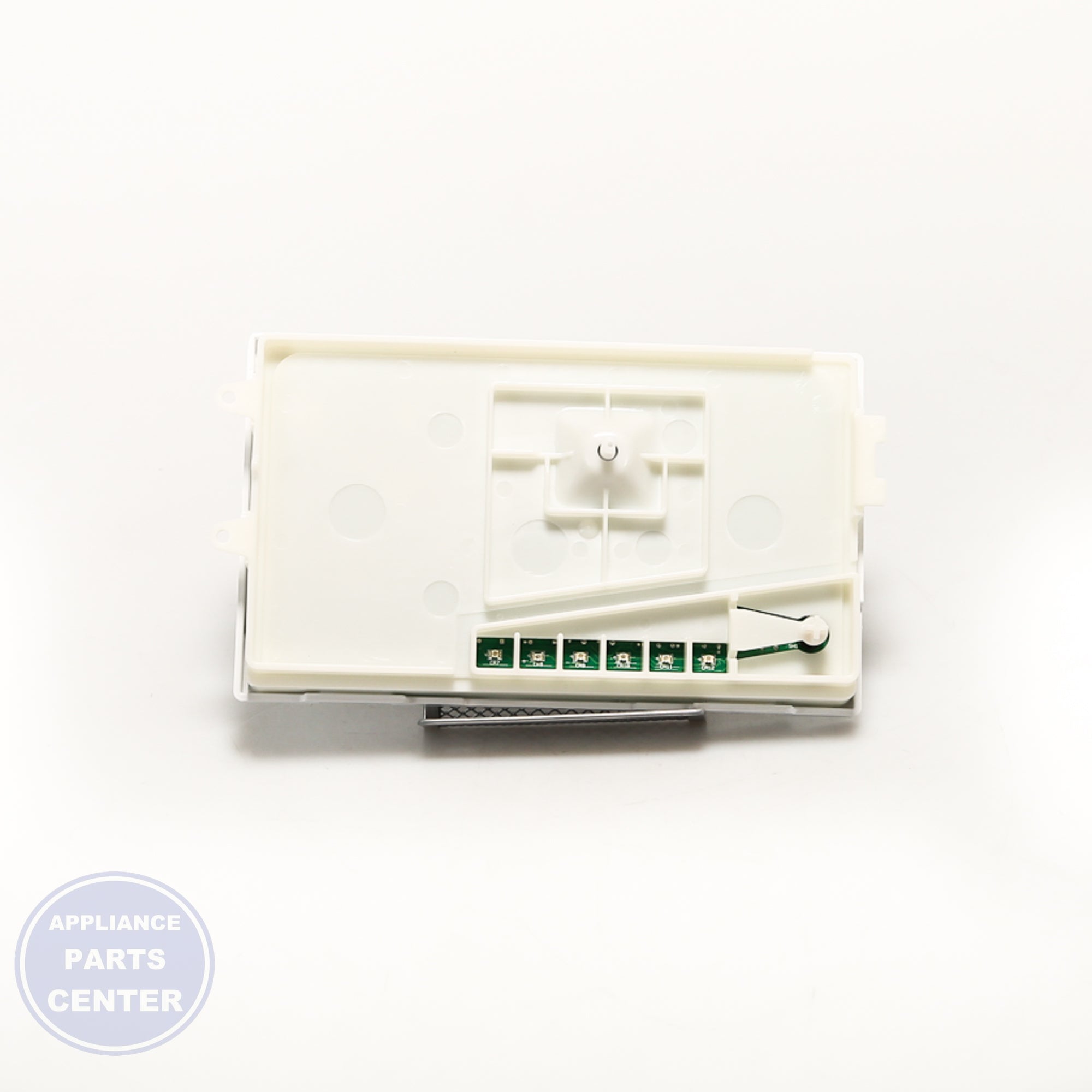 CNTRL-ELEC W10683781 - Side view with precise measurements