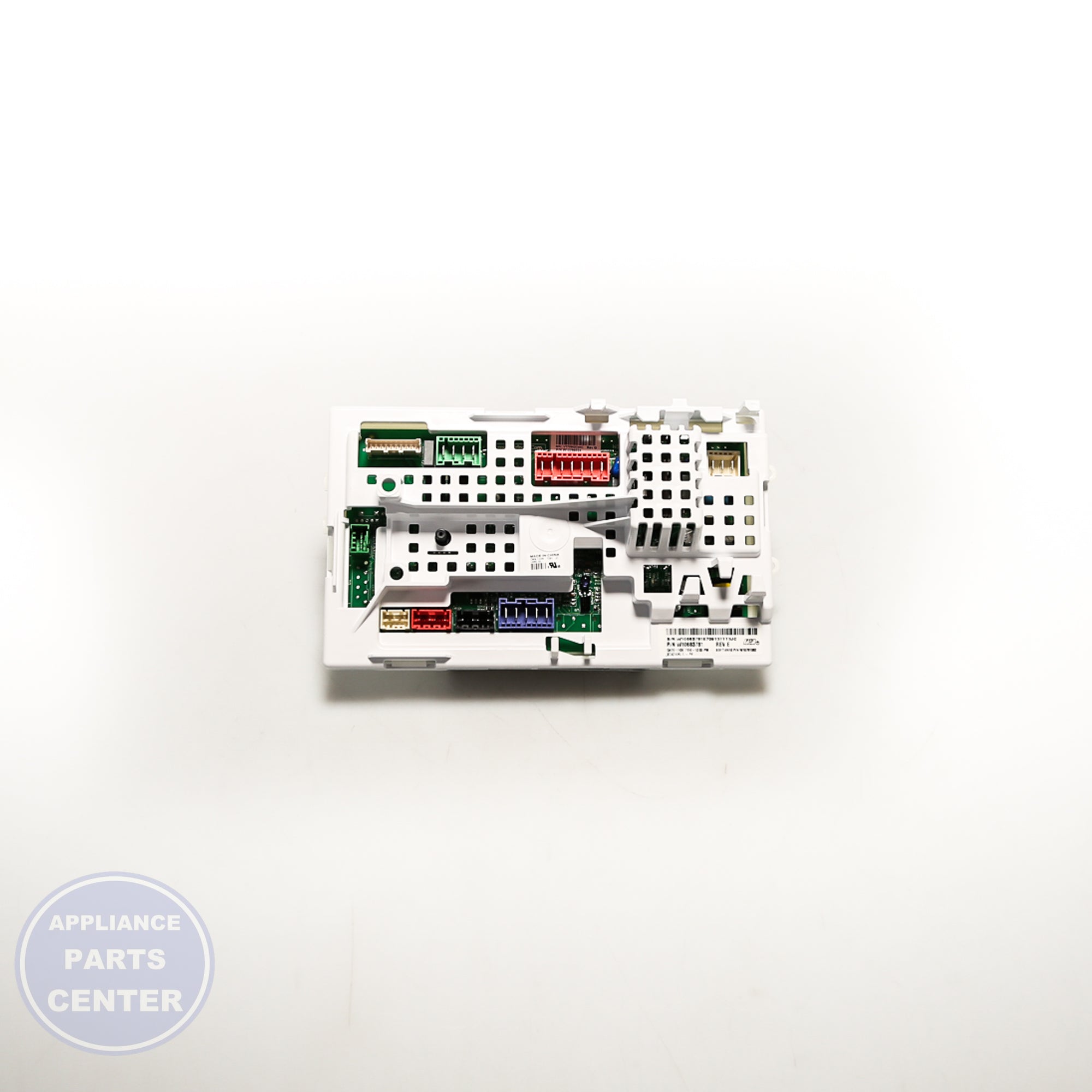 Whirlpool CNTRL-ELEC W10683781 - Installation in ABC123 model showing key mounting points