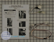 WHIRLPOOL DOOR SWITCH W10702726 - Main view showing safety feature for WPL Dryer models
