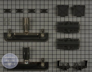 WHIRLPOOL DISHWASHER WHEEL AND ARM ADJUSTER KIT W10712394 - Main view showing durable wheels for Whirlpool models