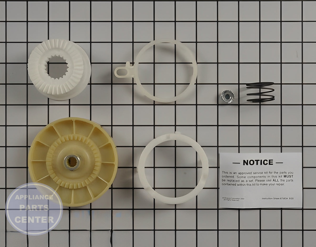 Whirlpool Washer Cam Kit W10721967 - Main view showing enhanced transmission for various Whirlpool models