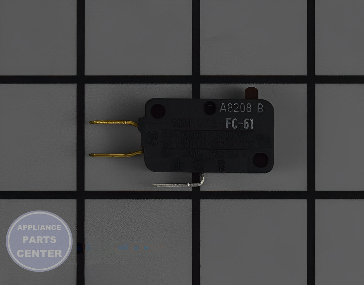 WHIRLPOOL MICROWAVE DOOR SWITCH W10727360 - Detailed view of switch functionality