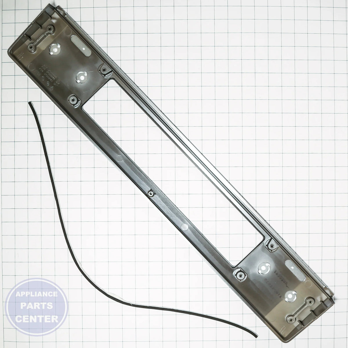 WPL PANL-CNTRL W10728516 - Installation in W10547072 model showing key mounting points