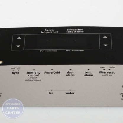 WPL OVERLAY W10731568 - Installation in specific model showing key mounting points