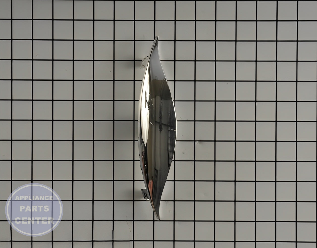 Whirlpool Dryer Door Handle W10733169 - Main view showing ergonomic grip for Whirlpool models