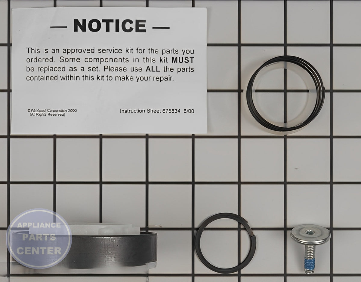 WHIRLPOOL SLIDER W10734521 - Detailed view of key technical details for optimal performance