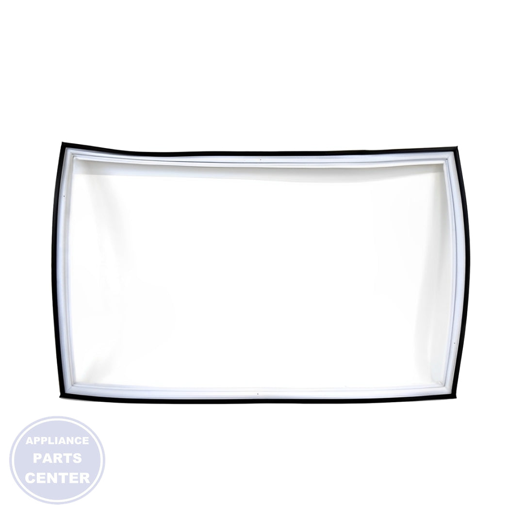 WHIRLPOOL REFRIGERATOR DOOR GASKET W10741118 - Main view showing tight seal for specific WHIRLPOOL models