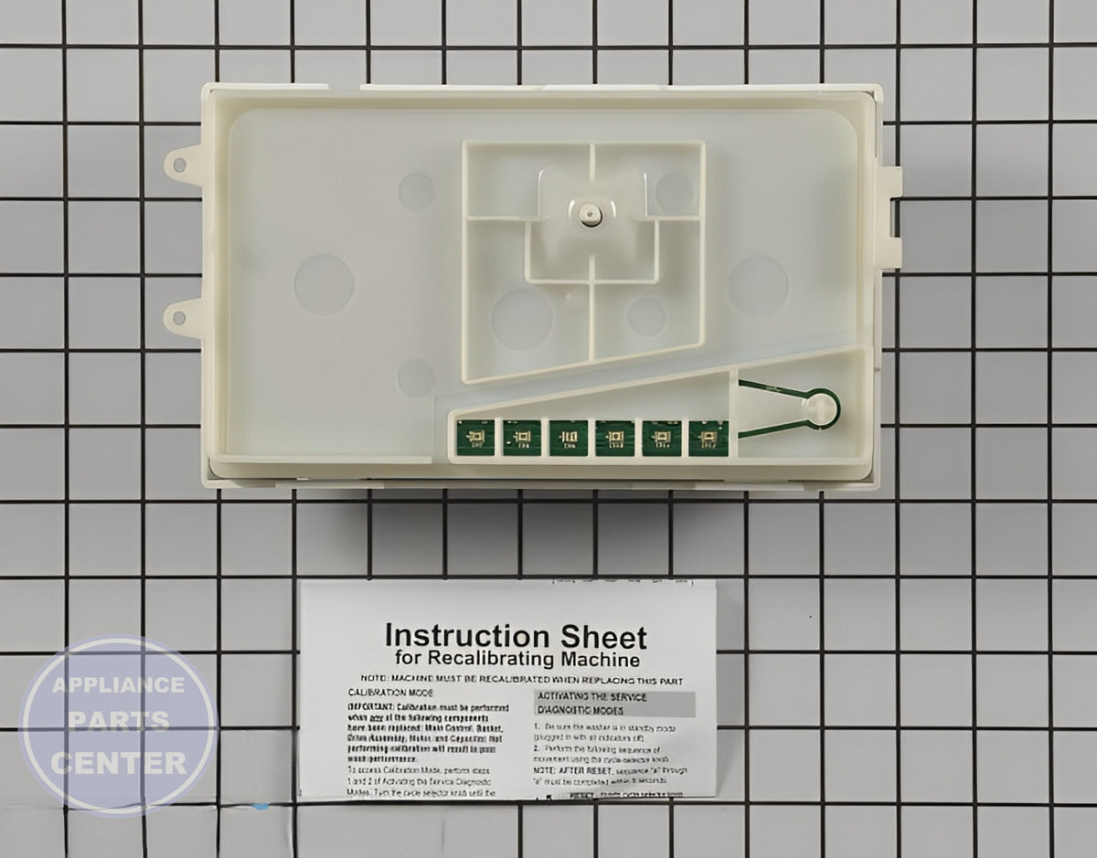 WPL CNTRL-ELEC W10745340 - Main view showing precise timing for WPL washing machines