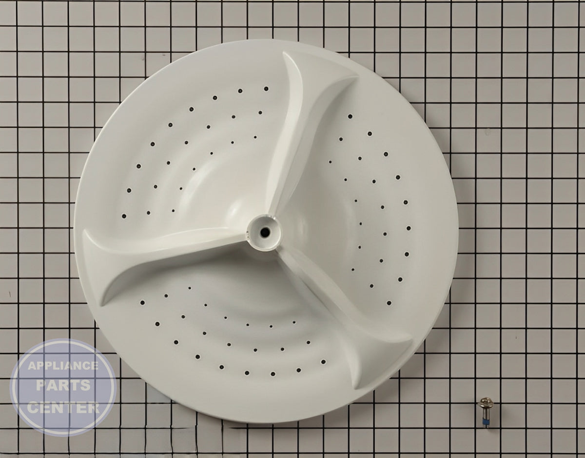 WHIRLPOOL WASHER WASHPLATE W10752283 - Main view showing superior agitating performance for WPL Washing Machine