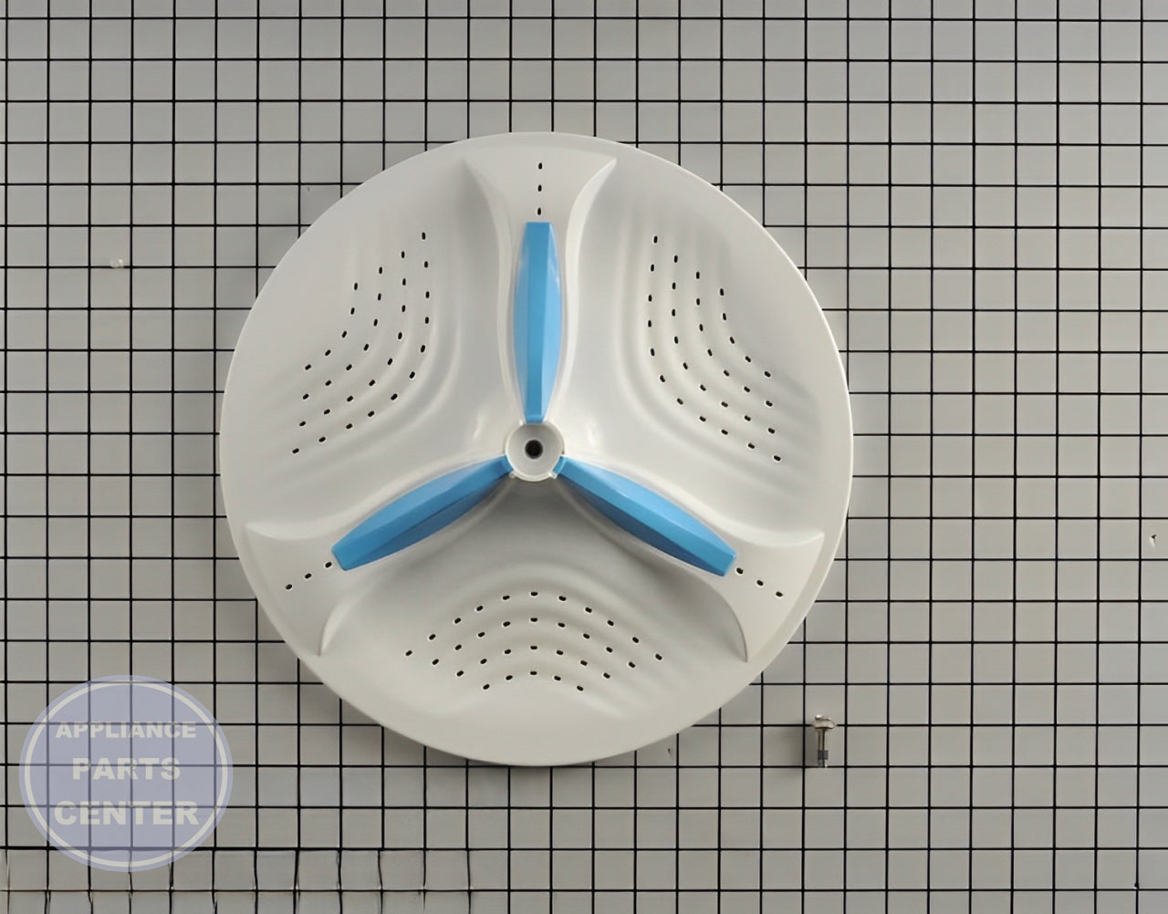 WHIRLPOOL WASHPLATE W10752285 - Main view showing agitator for WPL Washing Machine models