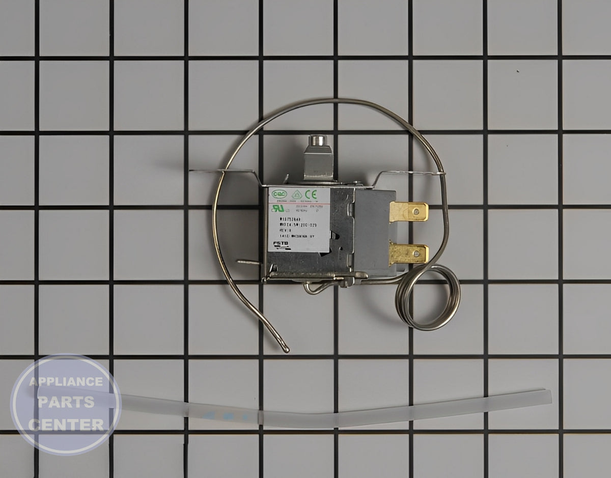WHIRLPOOL REFRIGERATOR CONTROL THERMOSTAT W10752646 - Main view showing temperature control feature for various models