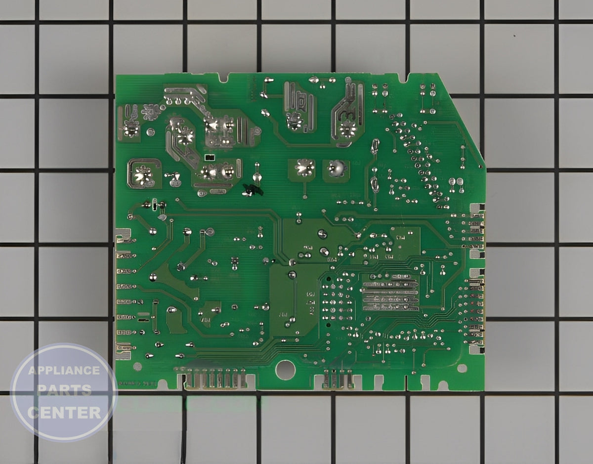 Control Board W10756689 - Detailed view of circuitry and technical details