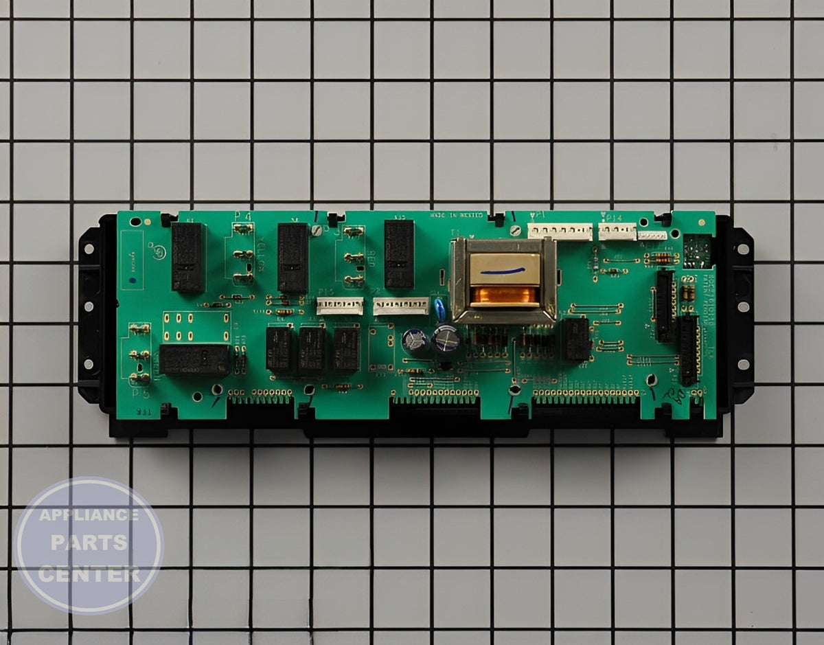 Control Board W10757354 - Detailed view of Circuit Board & Timer details