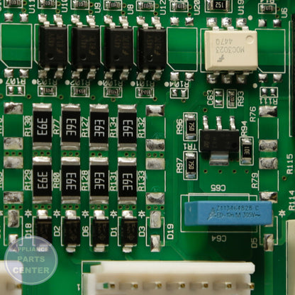WPL CNTRL-ELEC W10759802 - Installation in specific model showing key mounting points