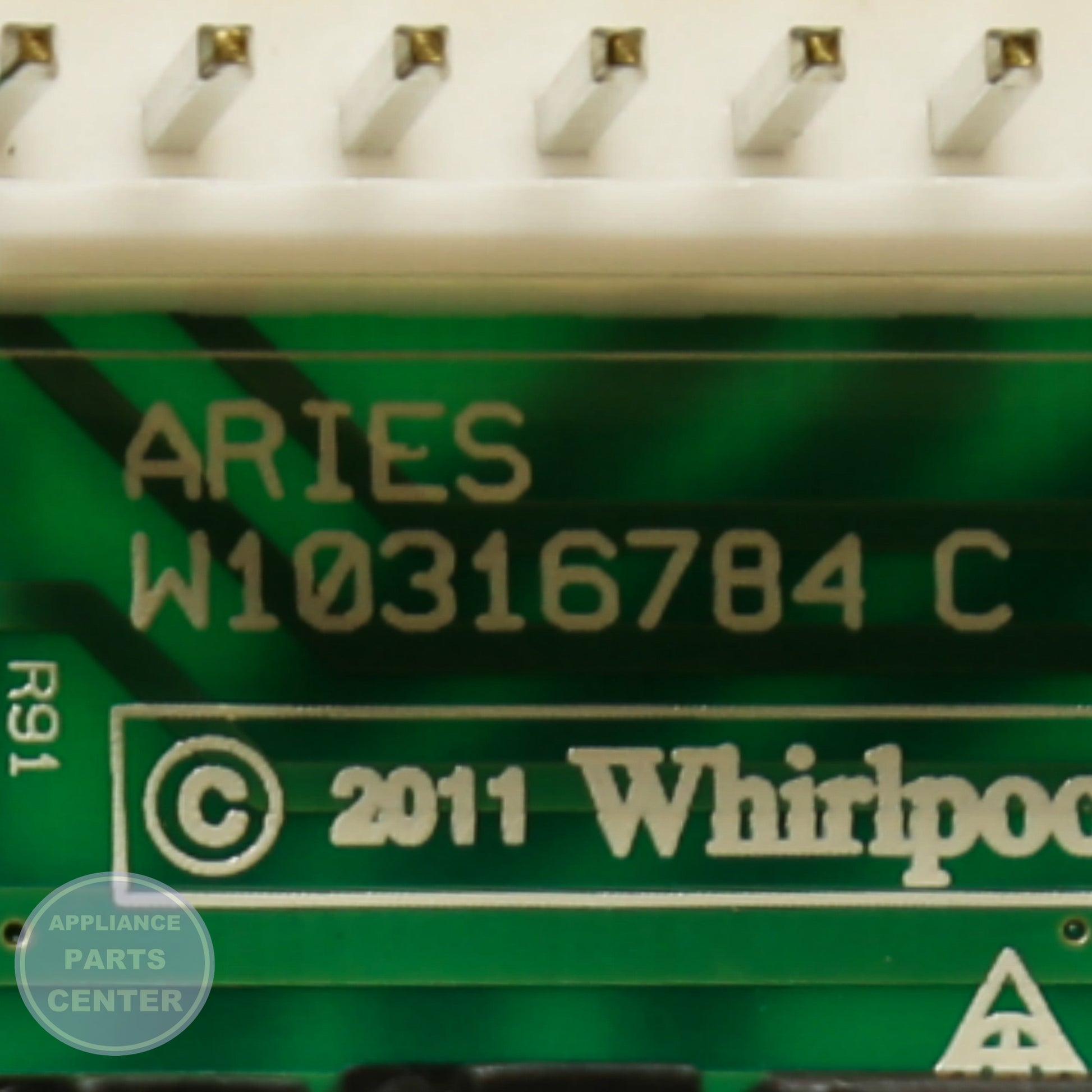 WPL CNTRL-ELEC W10759802 - Installation in specific model showing key mounting points