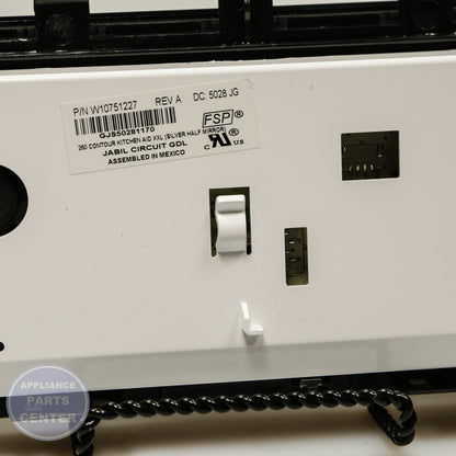 WPL CNTRL-ELEC W10759802 - Installation in specific model showing key mounting points