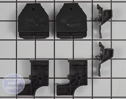 WHIRLPOOL RANGE REAR DRAWER GLIDE W10763667 - Detailed view of drawer glide measurements