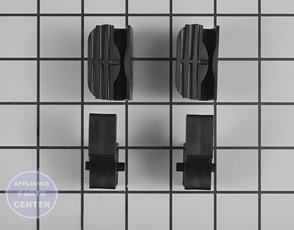 WHIRLPOOL RANGE REAR DRAWER GLIDE W10763667 - Installation in WPL Range/Stove/Oven showing key mounting points