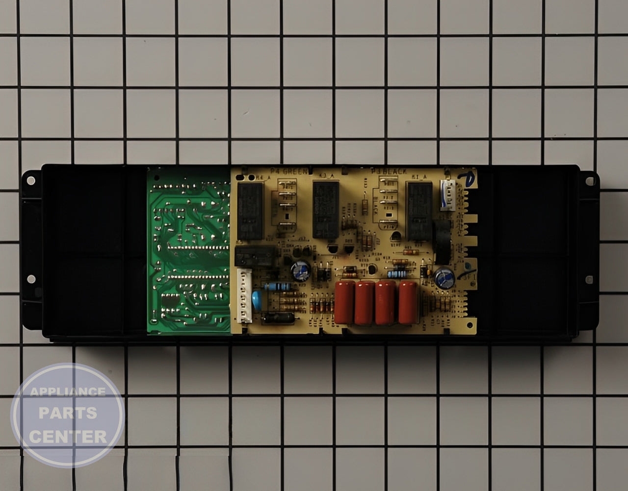 WHIRLPOOL CONTROL BOARD W10769823 - Detailed view of circuit board technical details