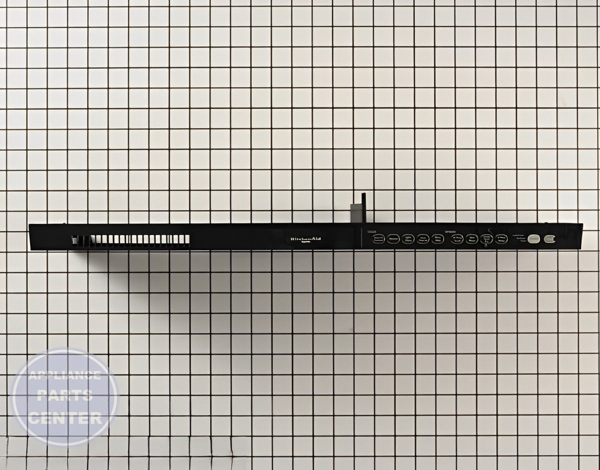 WHIRLPOOL BLACK TOUCH CONTROL PANEL W10775980 - Main view showing sleek design for various Whirlpool models