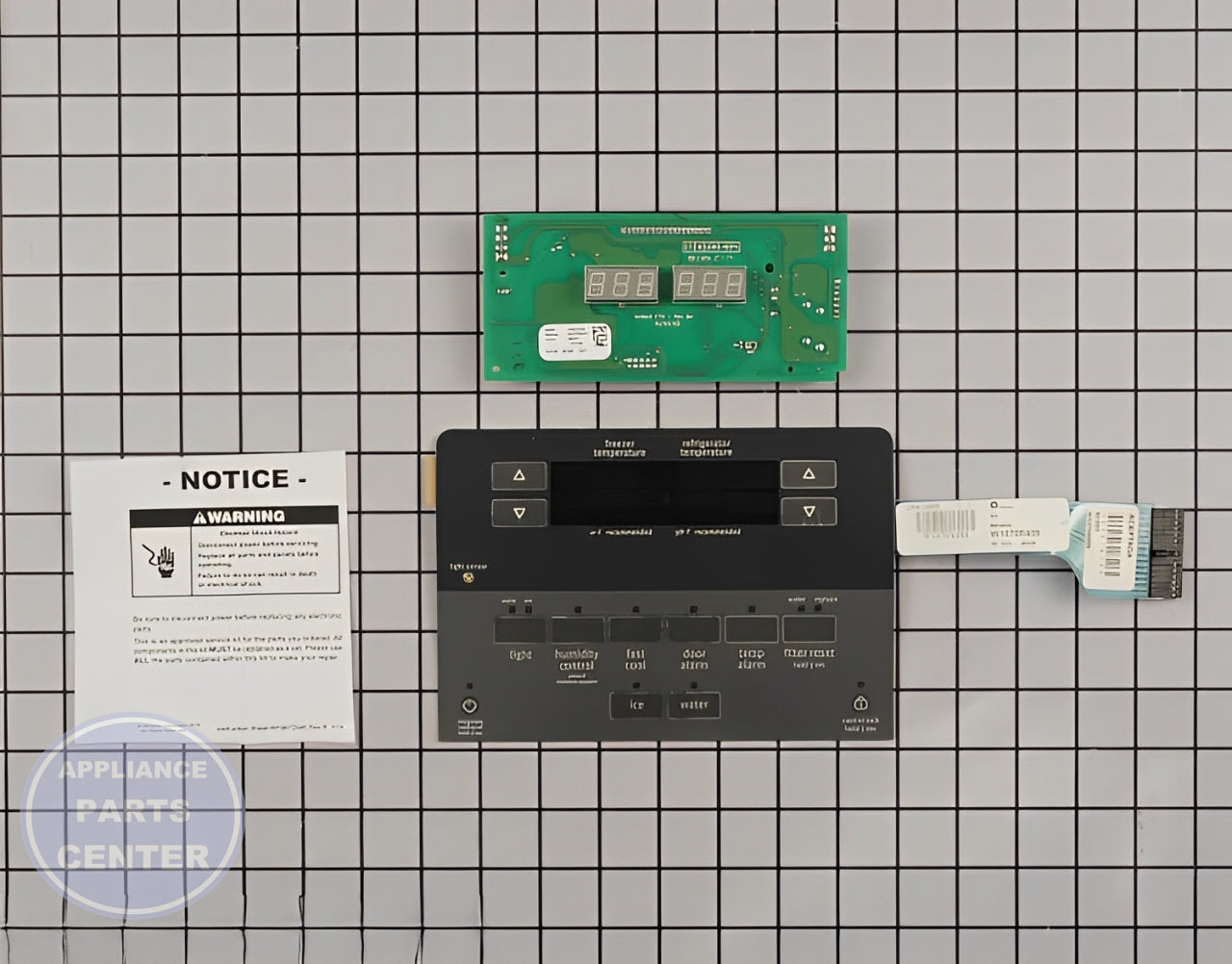 Maytag Dispenser Control Board W10776981 - Main view showing circuit board for Maytag models