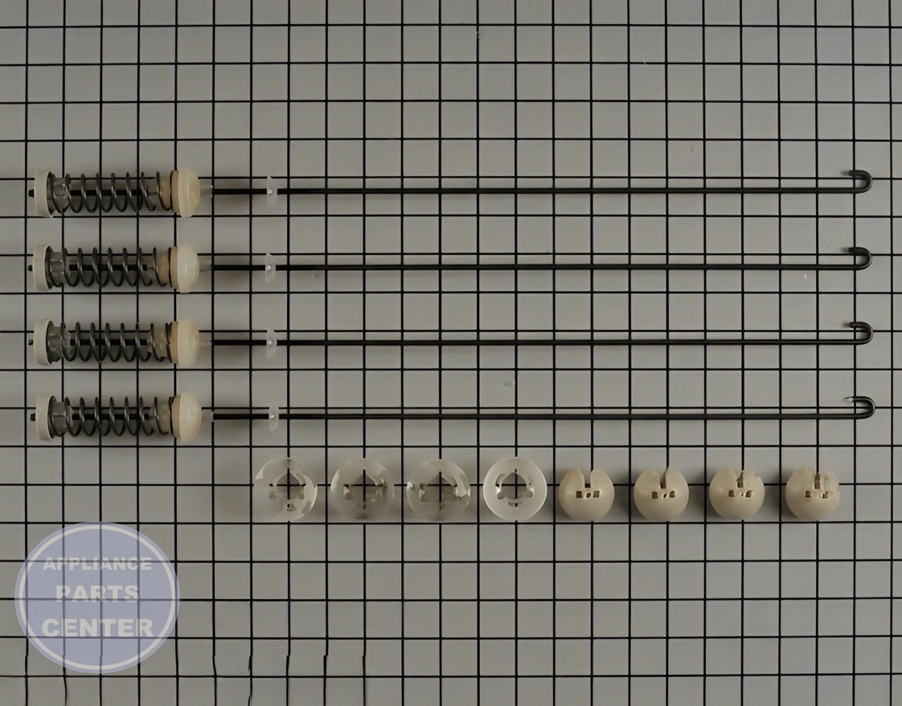 WHIRLPOOL SUSPENSION ROD KIT W10780046 - Main view showing sturdy construction for WPL Washing Machines