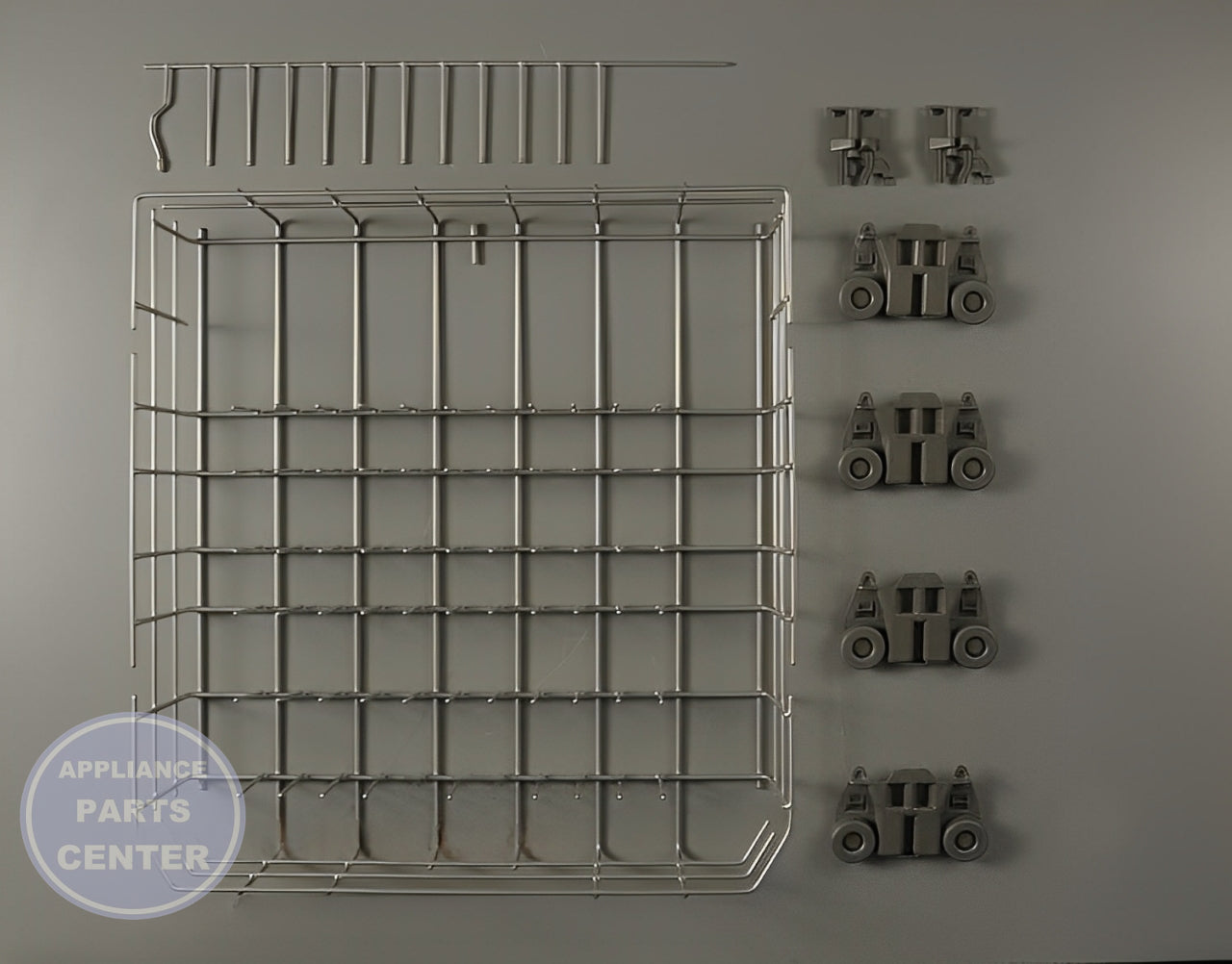 Lower Dishrack Assembly W10780925 - Detailed view of the durable construction
