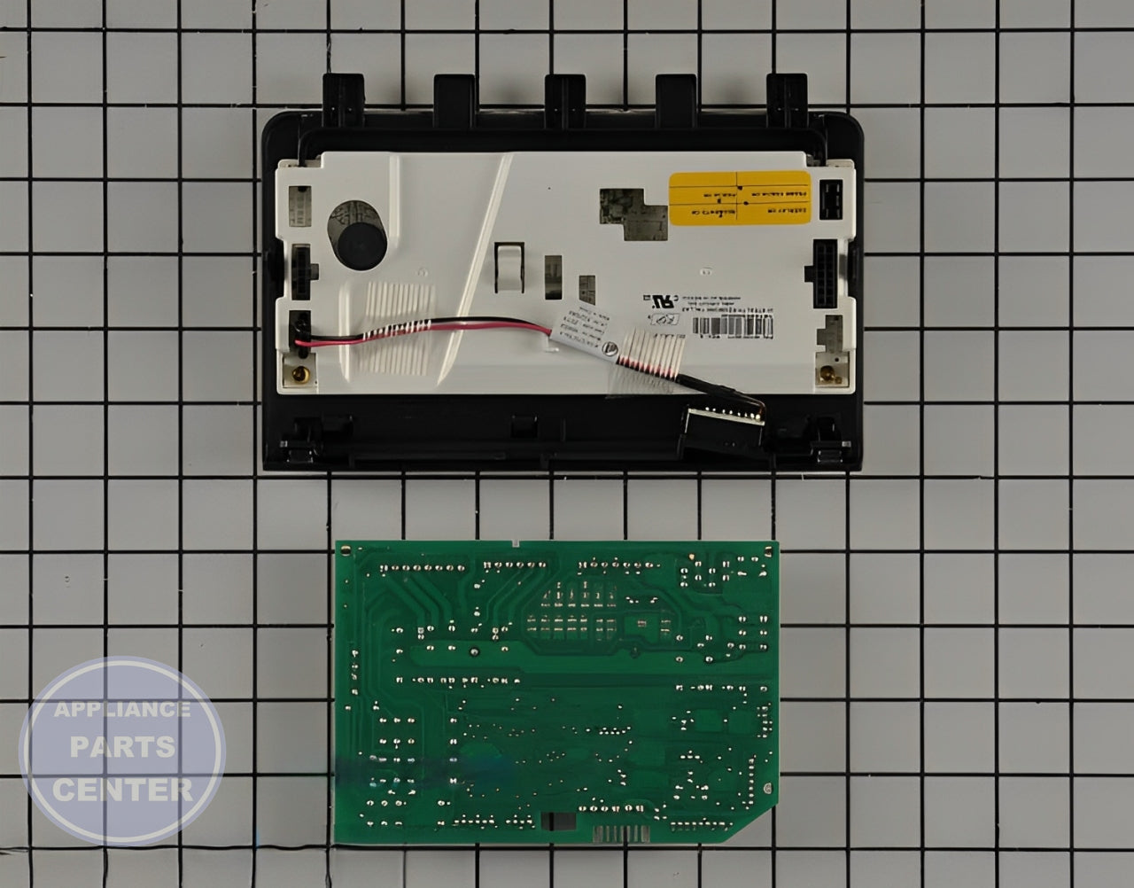 Dispenser Control Board W10789707 - Detailed view of circuitry details
