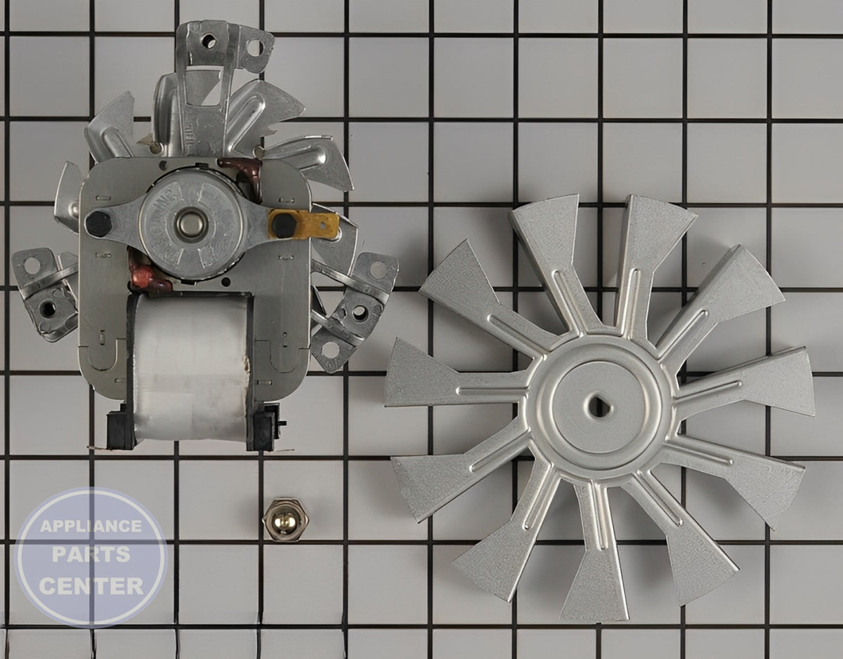 WHIRLPOOL Oven Cooktop Fan Motor W10794022 - Detailed view of motor specifications
