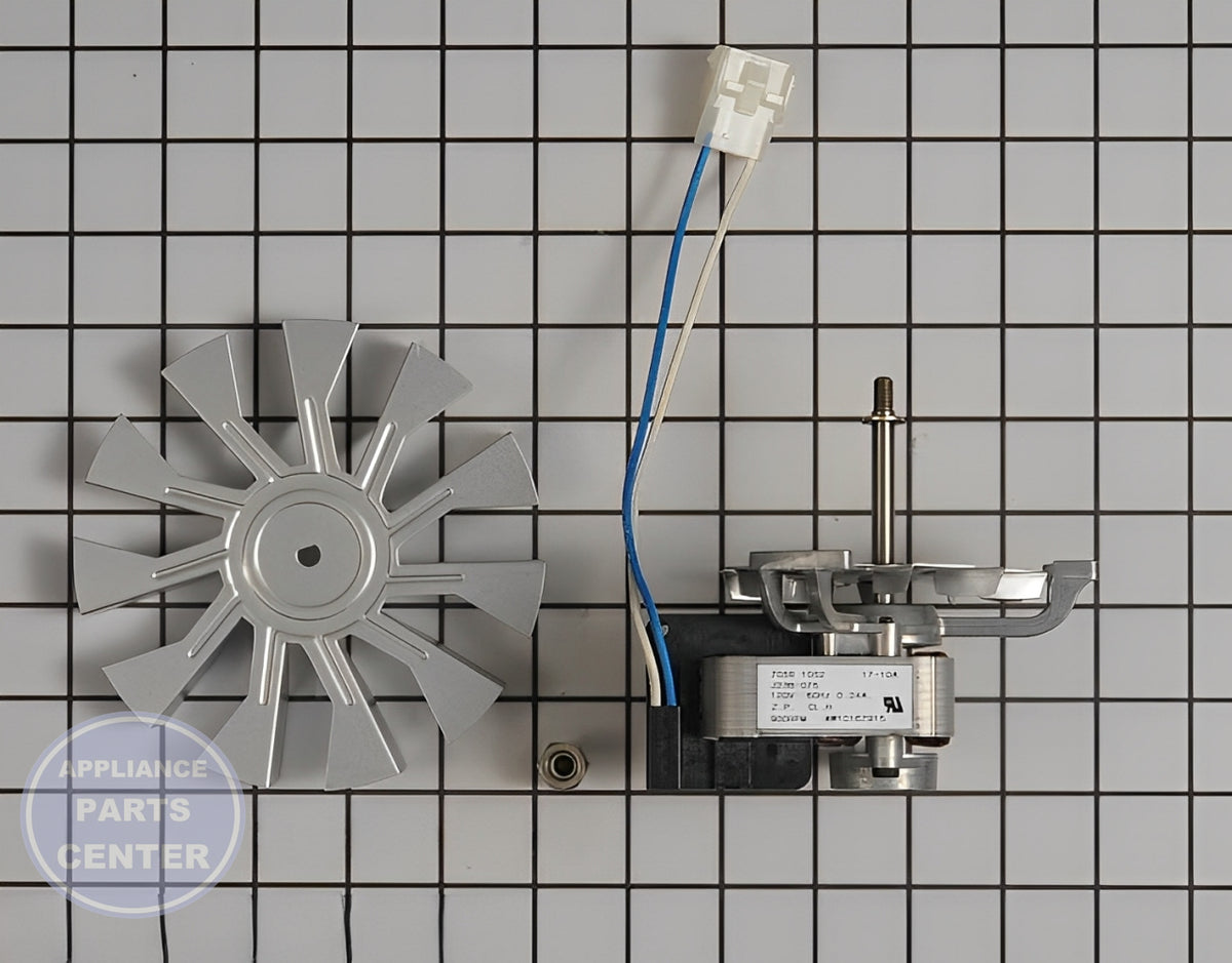 Convection Motor W10794440 - Detailed view of motor technical details