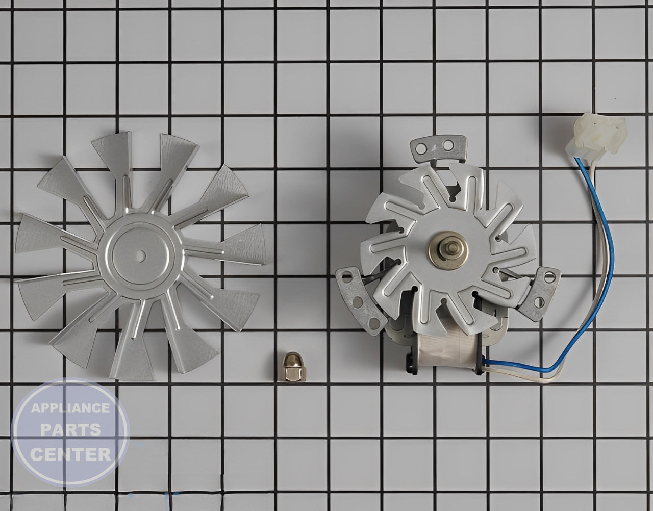 Amana Convection Motor W10794440 - Main view showing high efficiency for various models